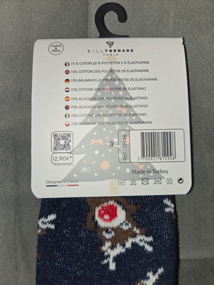 Chaussettes Bill Tornade - photo numéro 3