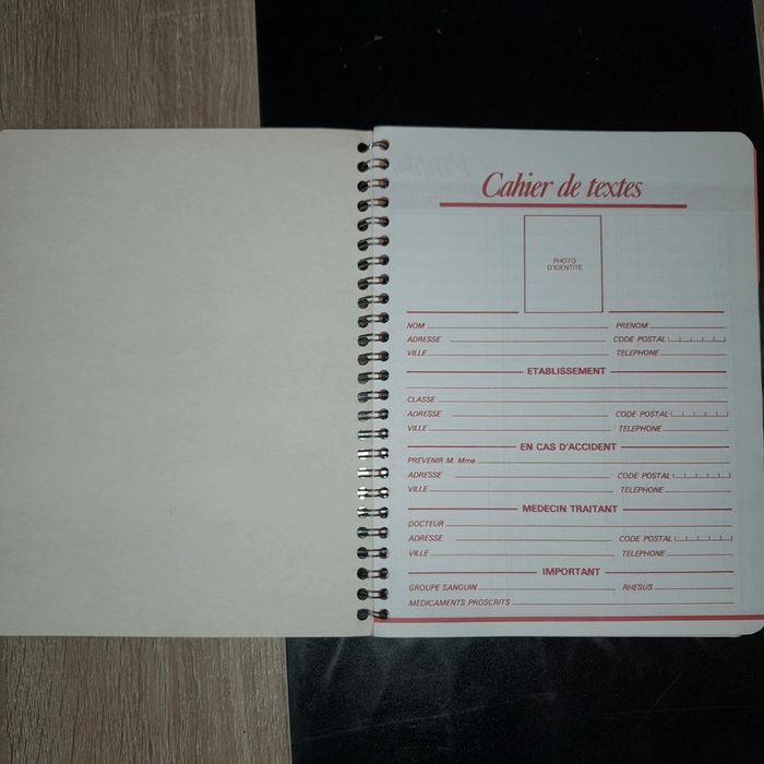 Cahier de texte conquérant 148 pages 70g - photo numéro 2
