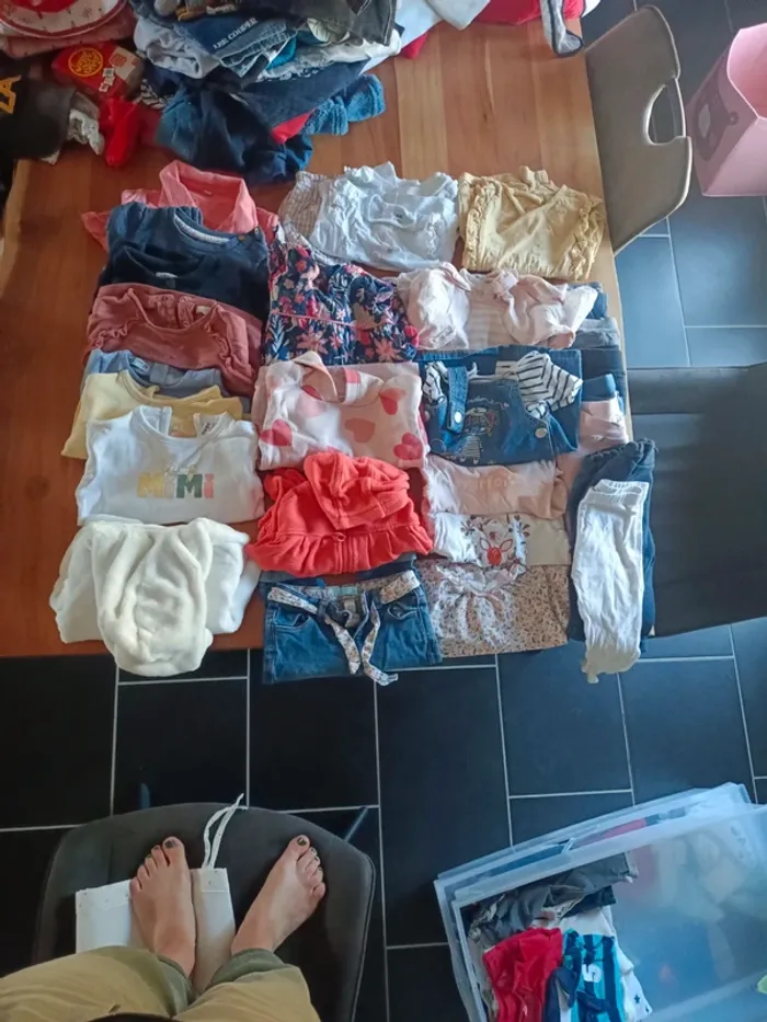Lot vêtement fille 6 mois