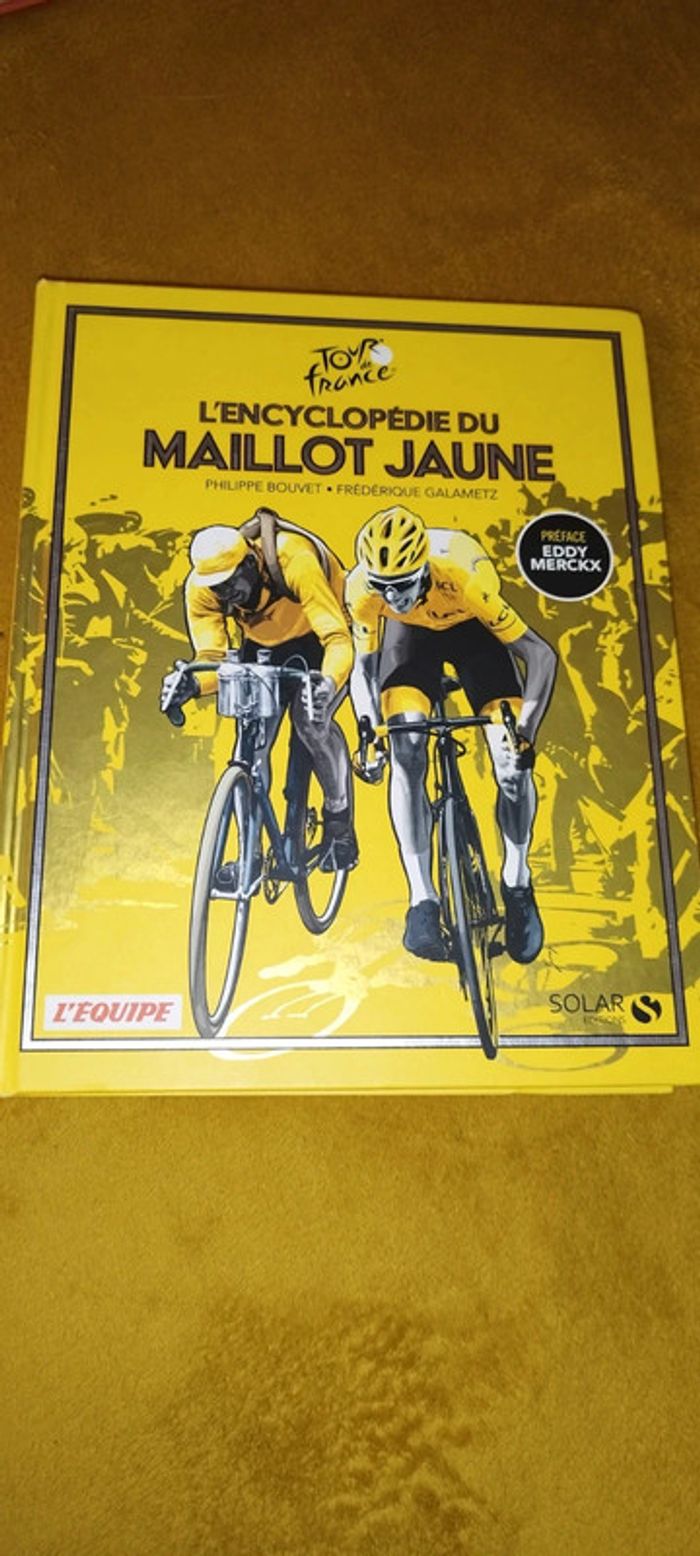 Livre l'encyclopédie du maillot jaune