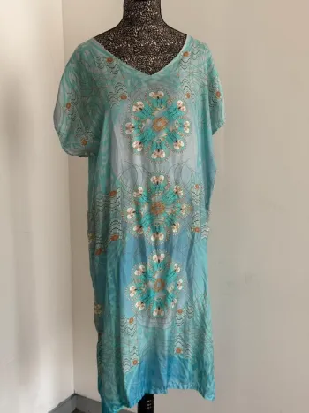 Caftan Mathilde Lordet – 100% soie – Made in France
