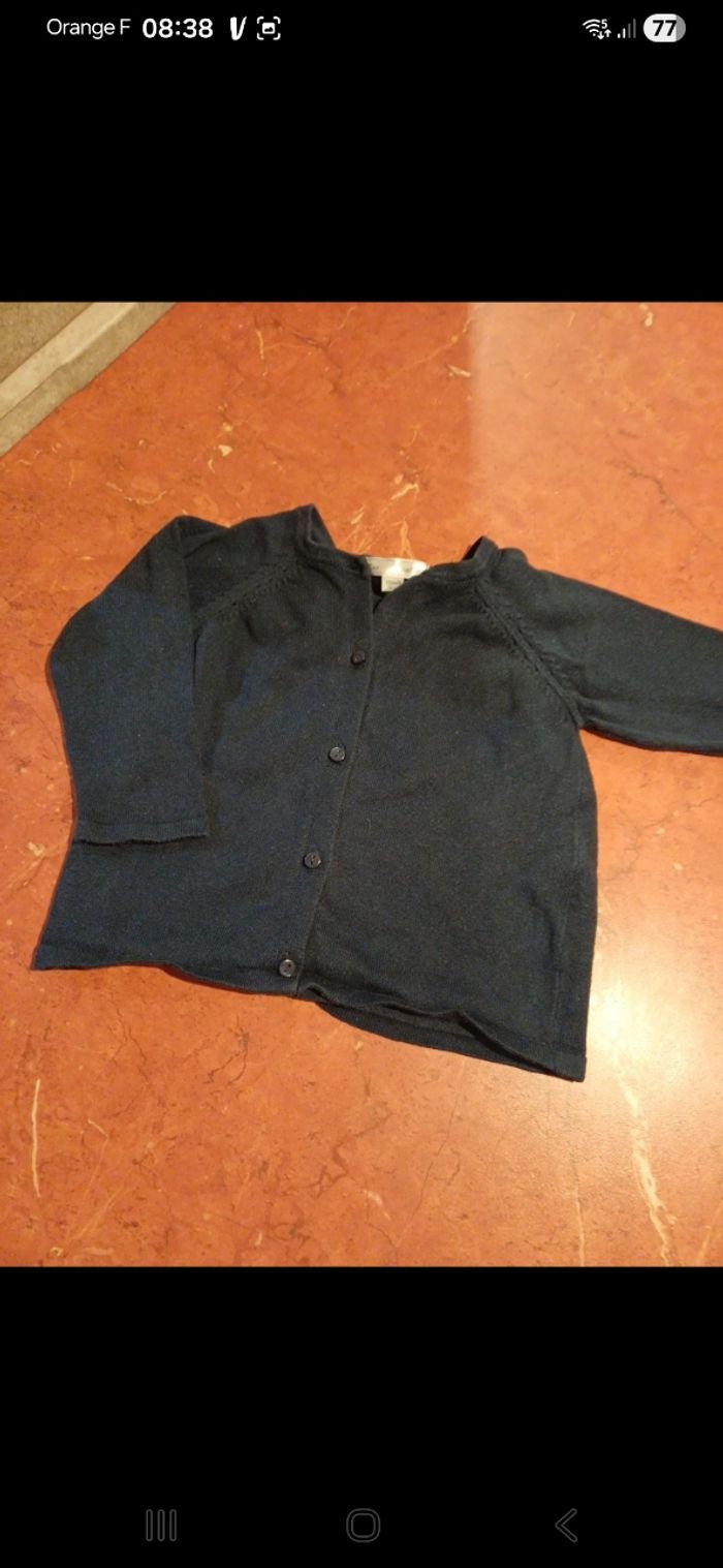 Gilet bébé taille 12 mois