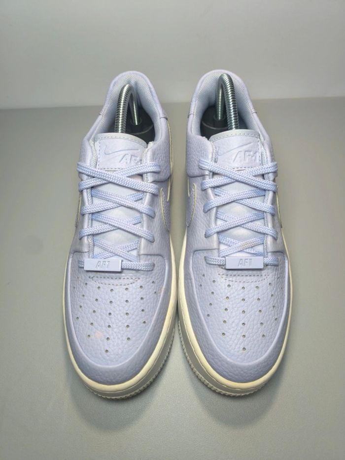 Baskets Nike air force one sage low femme pointure 37.5 violette - photo numéro 4