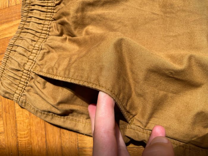 Short garçon moutarde neuf - photo numéro 2