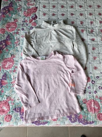Lot de 2 Tee-shirts à manches longues