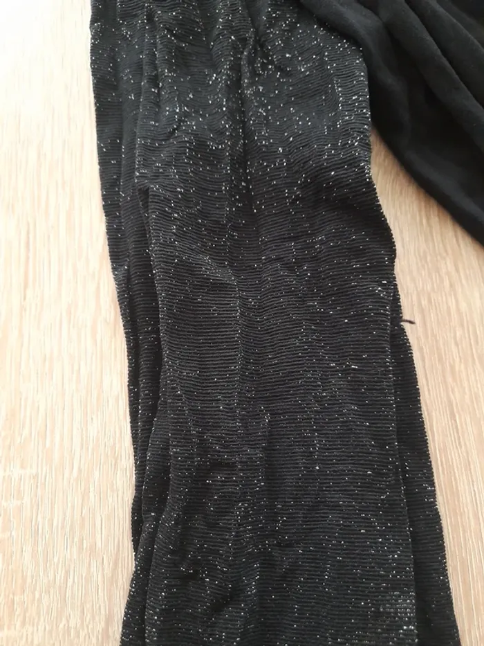 Paires de collants noirs à paillettes - photo numéro 4
