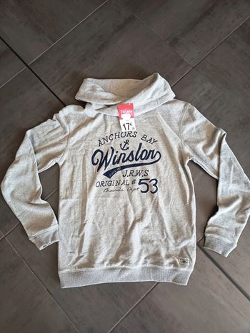 Pull gris 16 ans neuf