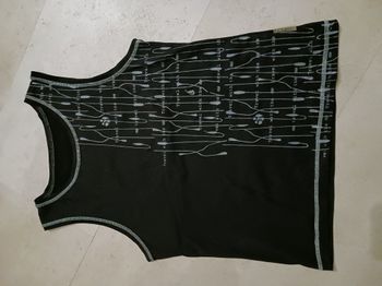 débardeur noir et gris Taille 38 TBS