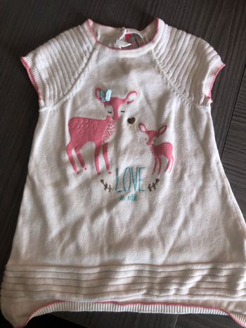 Robe pull 9 mois « rennes »