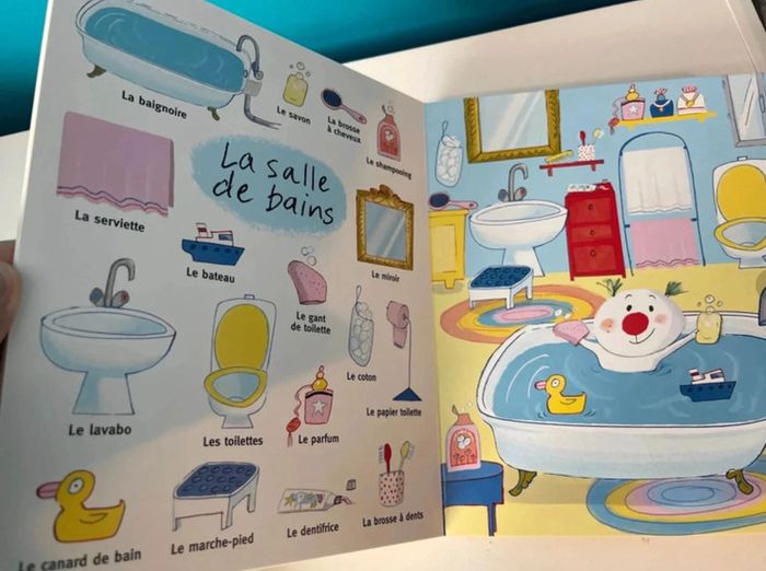 Livre cartonné mon imagier de la maison dès 18 mois neuf - photo numéro 4