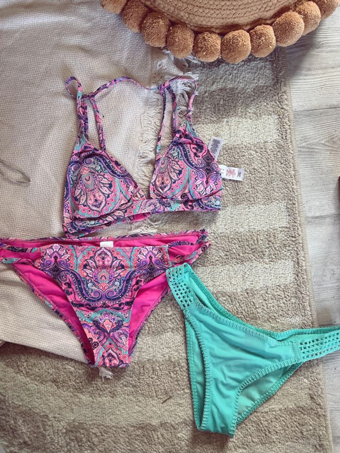Lot maillot de bain femme multicolore