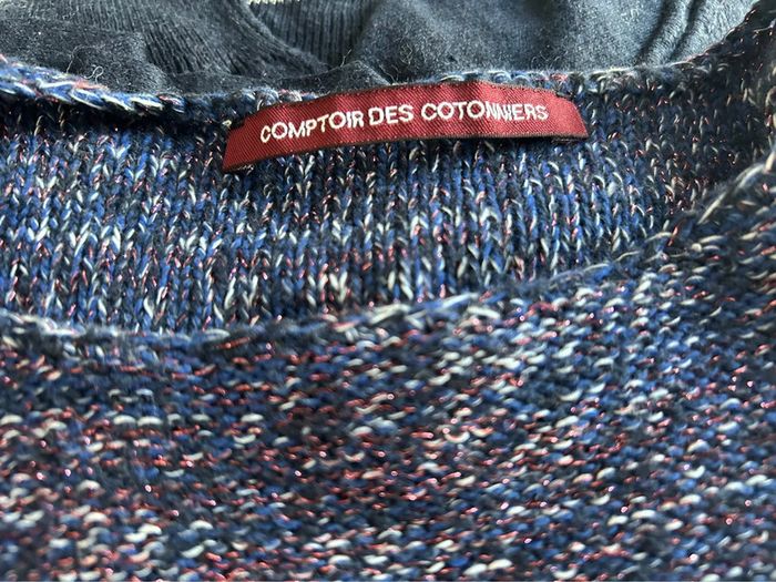 Pull Comptoir des cotonniers T. 1 bleu - photo numéro 2