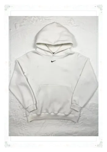 Nike pull à capuche blanc femme taille M – bon état
