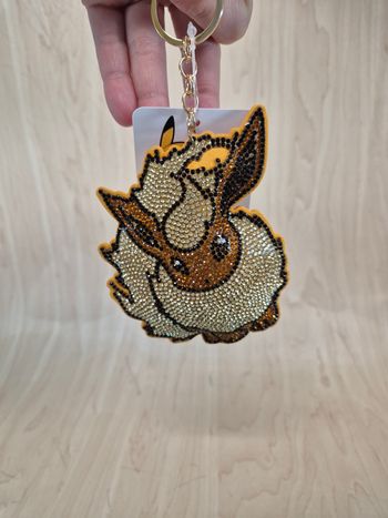 Porte-clés Strass Pokemon : Pyroli