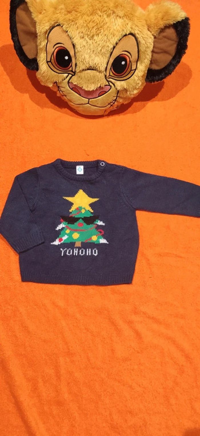 Pull sapin de Noël Tex 18 mois