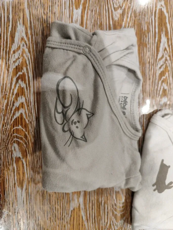 đ lots de 5 bodies bĂ©bĂ© 1 mois đ - photo numĂ©ro 8