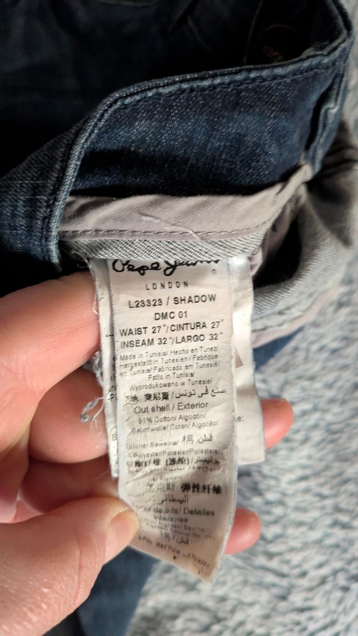 Jean skinny pépé jeans - photo numéro 9