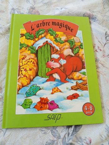 Livre enfant vintage l'arbre magique saep