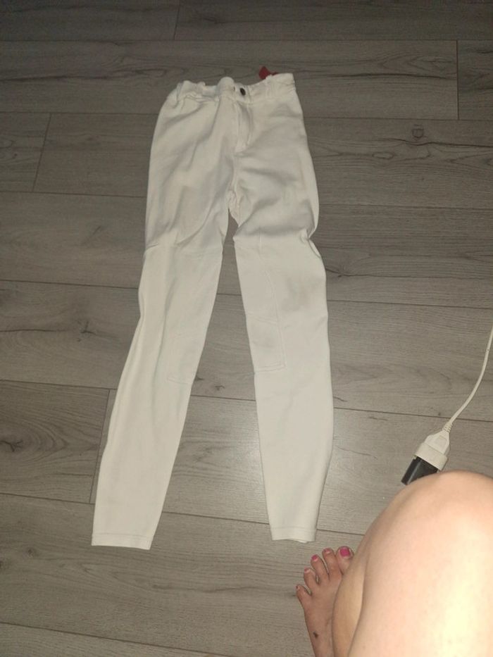 Pantalon blanc concours