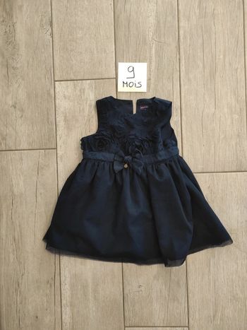 Robe bleue marine Sergent Major 9 mois