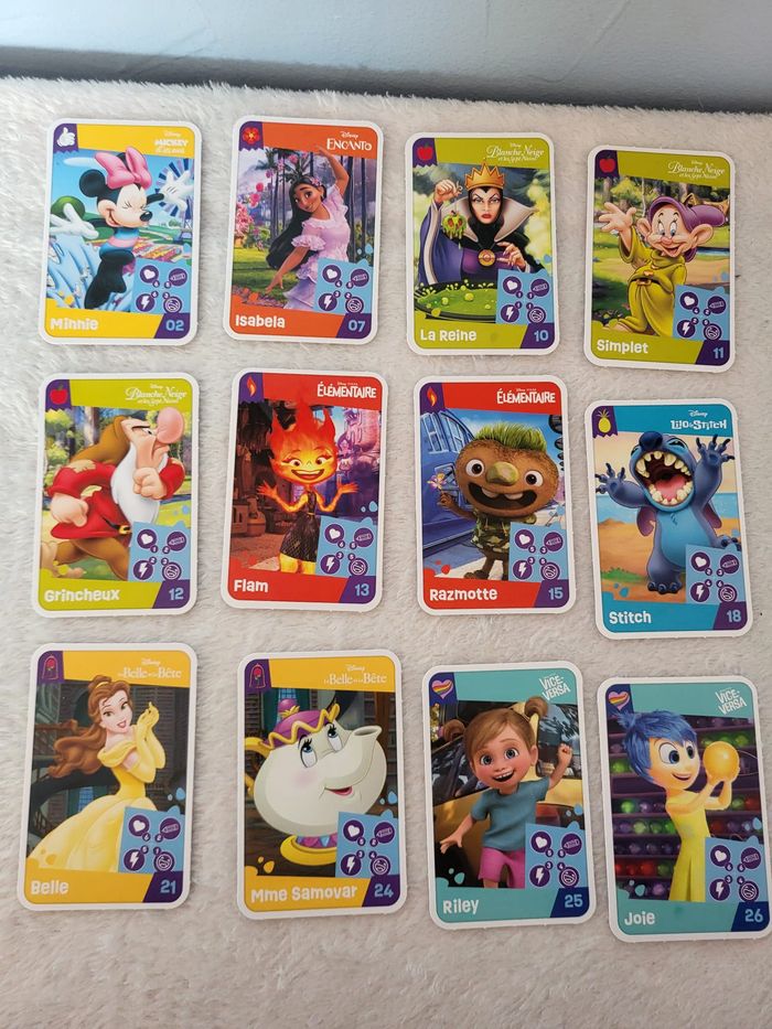 Lot d'images Jouons, rêvons - Disney - Auchan - Collection - photo numéro 3