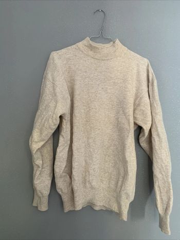 Haut Pull Beige En Laine Kiabi T56/58