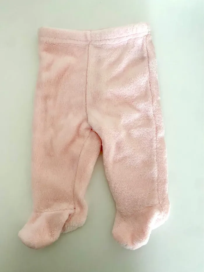 Ensemble ou pyjama 2 pièces velours chaud Tex taille 3 mois NEUF - photo numéro 5