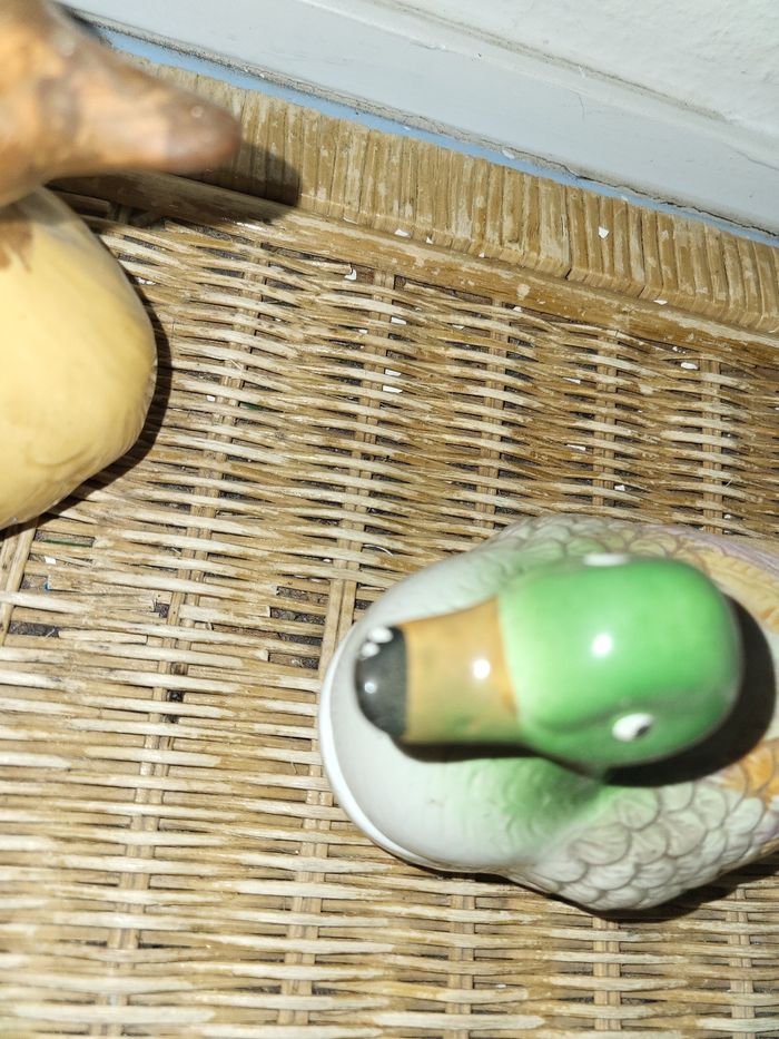 Lot de 1 boîte canard et un cache-pot canard - photo numéro 2