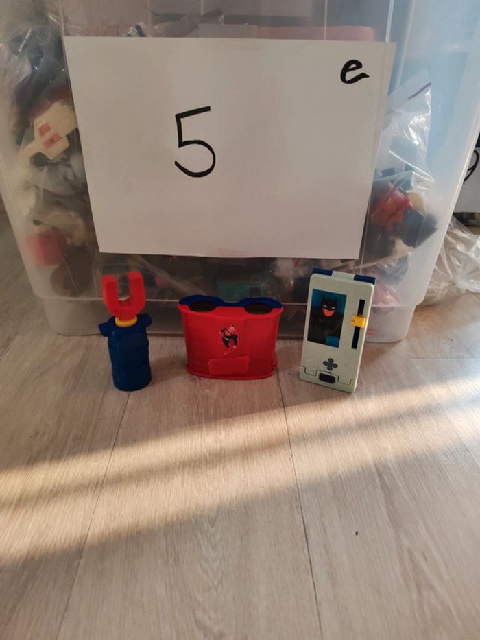 Figurine McDonald's justice league ×3