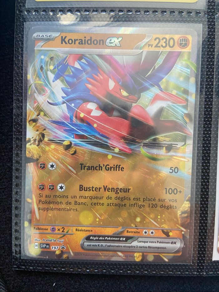 Lot de 8 cartes pokémon EX Écarlate et Violet - photo numéro 4