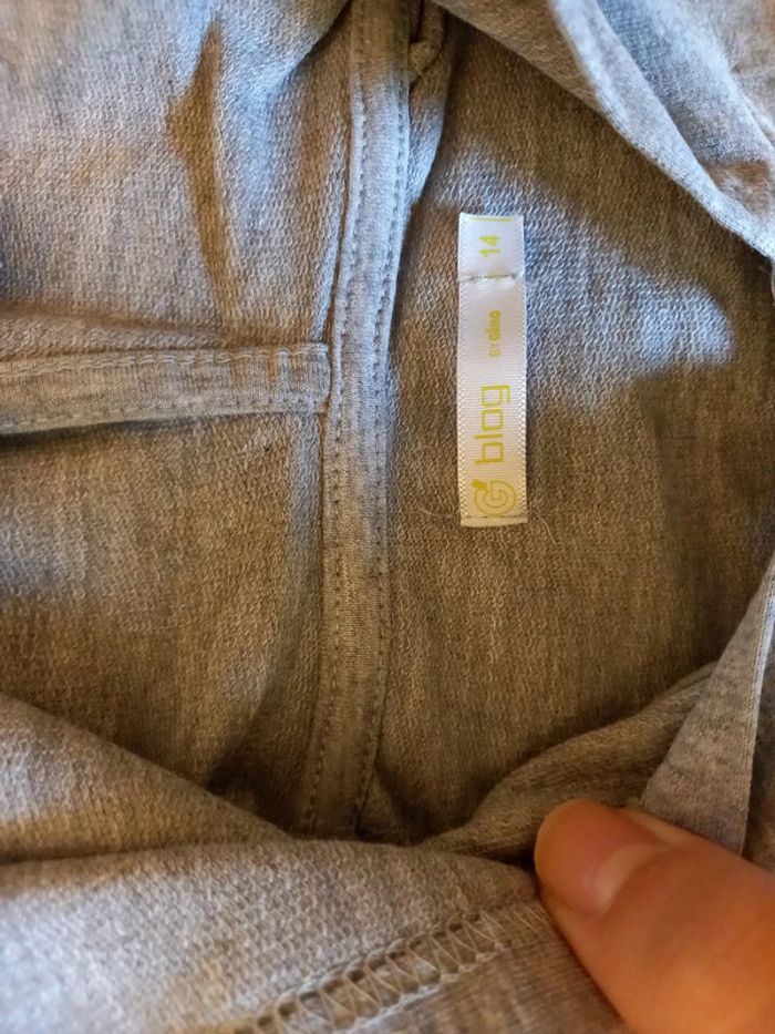 Gilet zippée fille - photo numéro 2