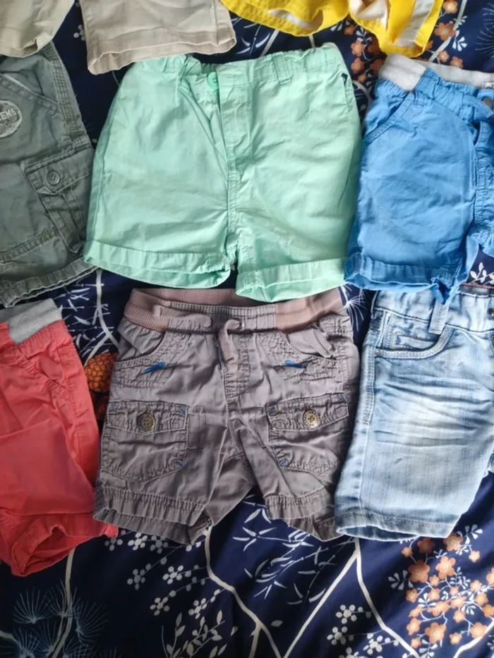 Lot de 8 shorts 24 mois - photo numéro 3