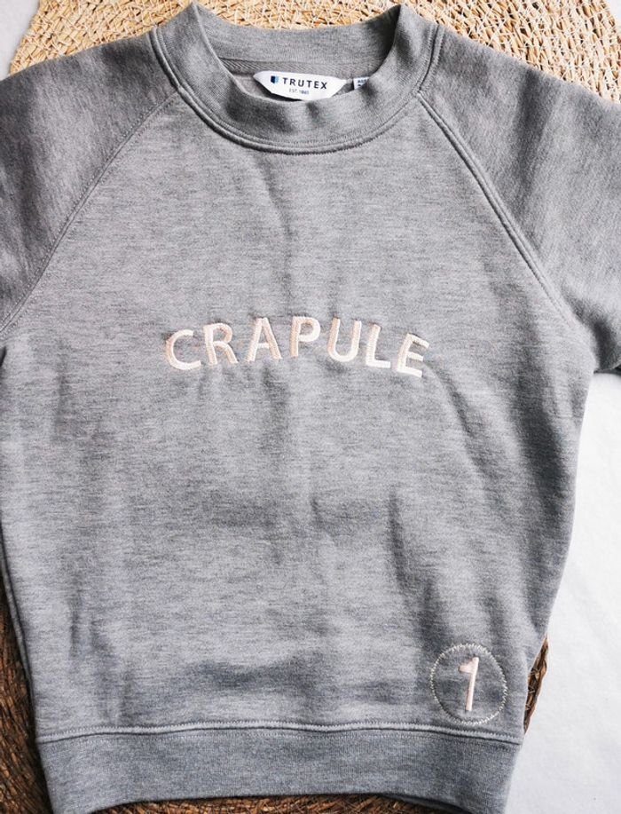 Pull 👸gris, crapule, trutex, 4ans - photo numéro 3