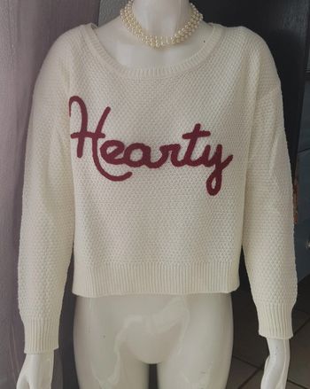 Pull en maille large