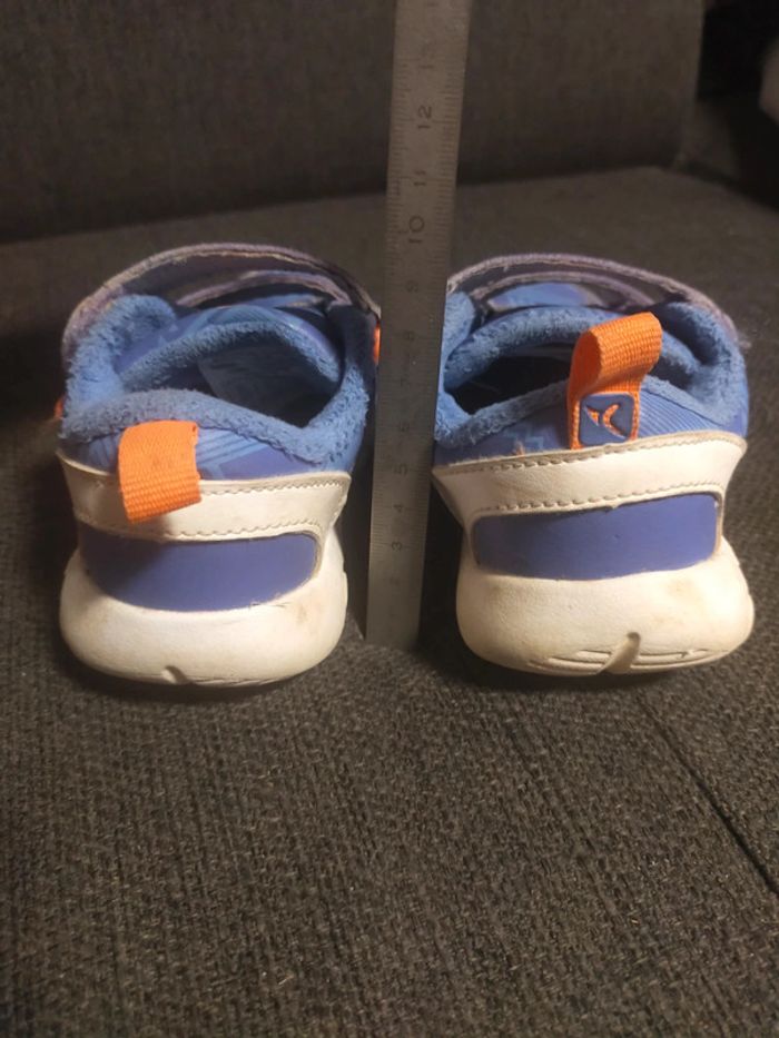 Baskets a velcros Bleu T 26 Domyos decathlon - photo numéro 6