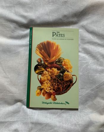 Livre de cuisine Weight Watchers Les pâtes