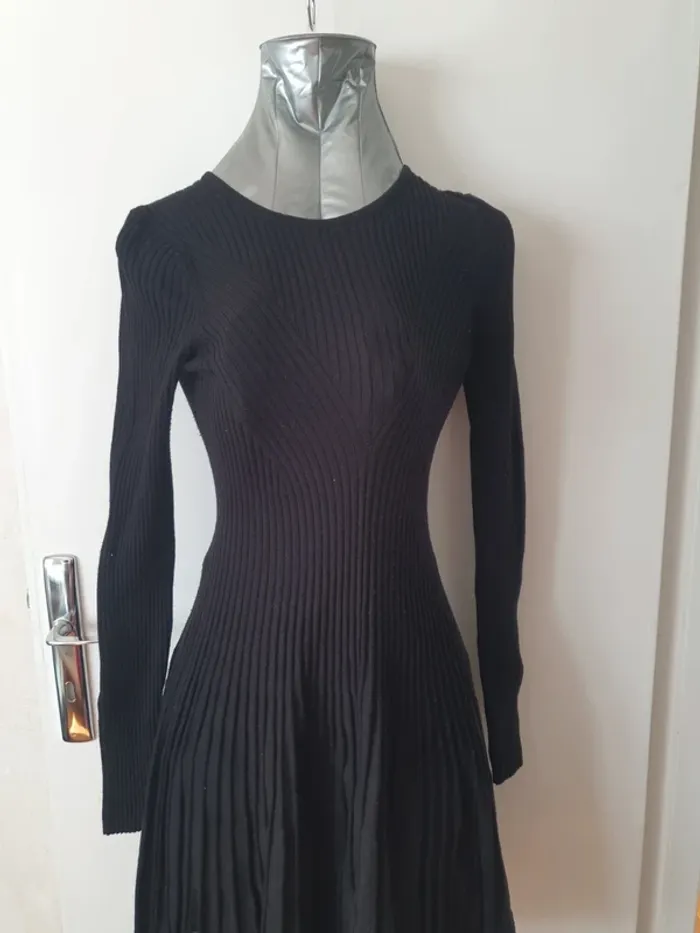 Robe  côtelé cintré - photo numéro 2