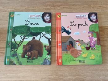 2 livres CD Bientôt je lis - Marlène Jobert