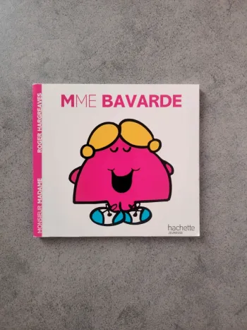 Livre Mme bavarde