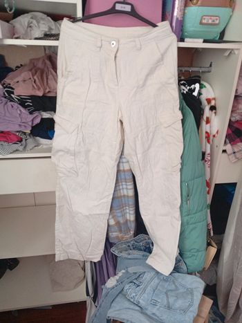 2 pantalons femme taille 34 neufs