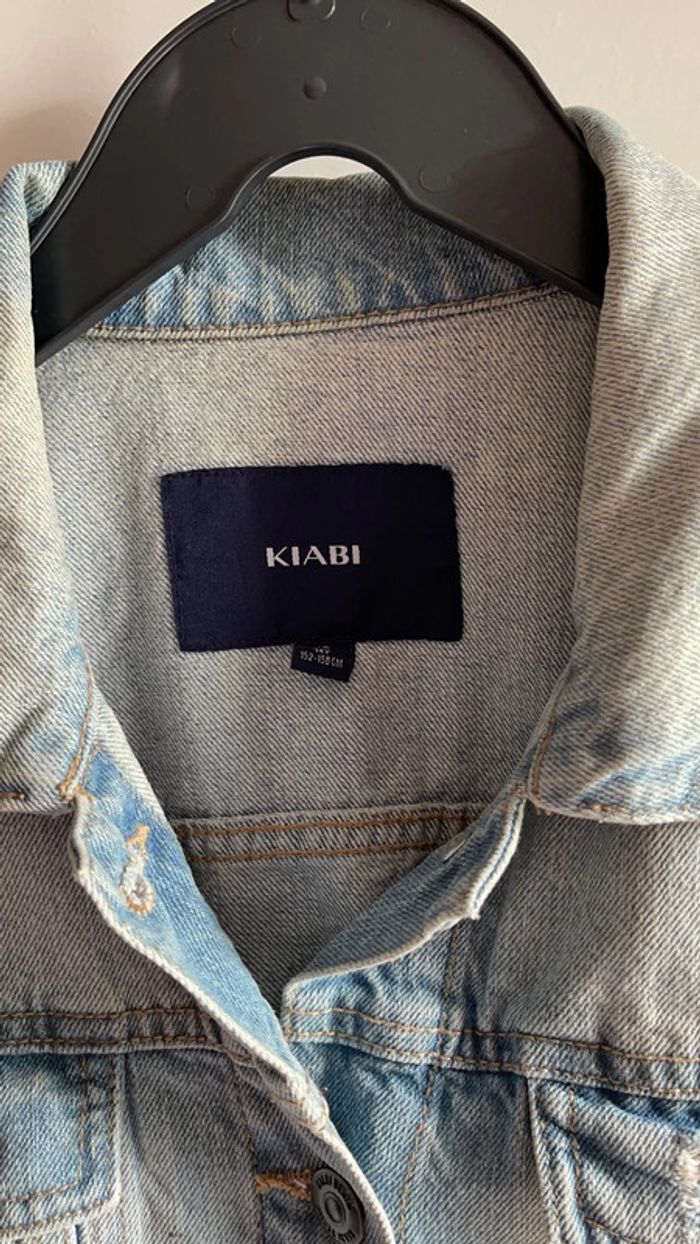 Veste en jean taille XS/14 ans - photo numéro 4