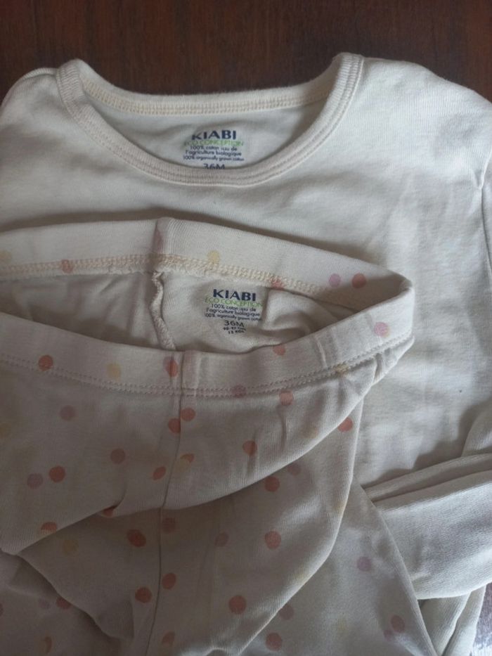 Pyjama en coton kiabi 36mois 3ans - photo numéro 3
