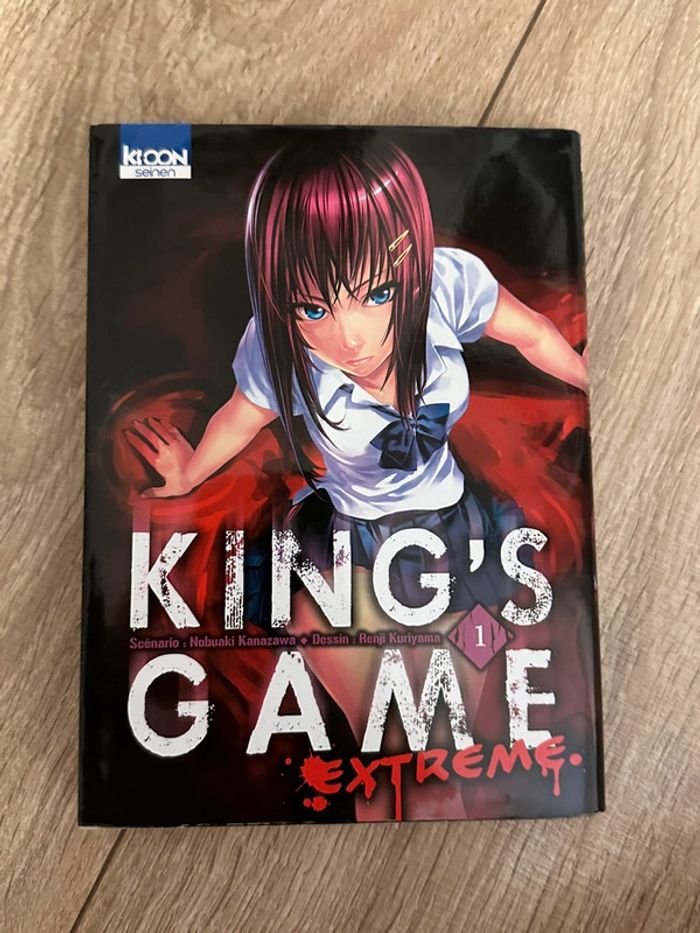 Tomes 1 et 2 king’s game extrême - photo numéro 2