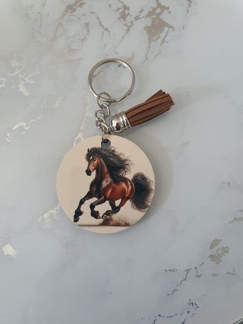 Porte clé cheval