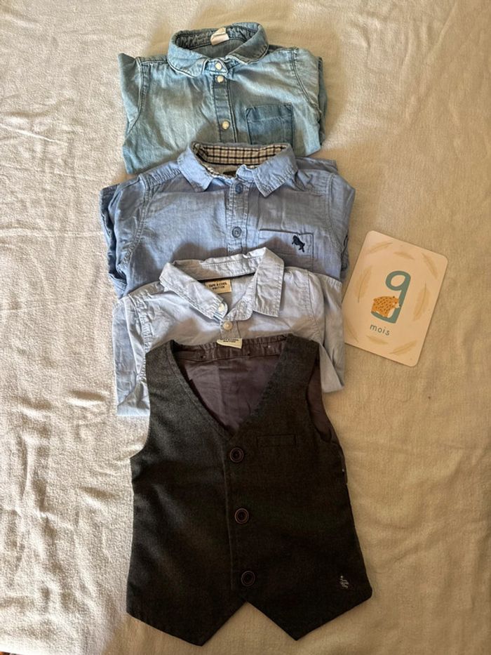 Lot chemise