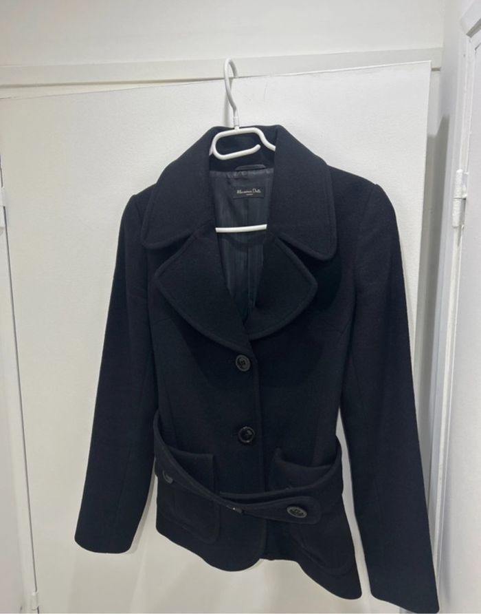 Manteau Massimo Dutti en Laine taille 36 Neuve - photo numéro 2