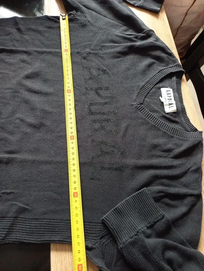 Pull homme noir Kaporal S - photo numéro 8