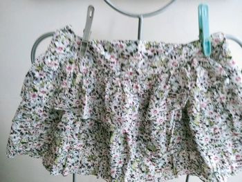 Jupe fleurie taille s