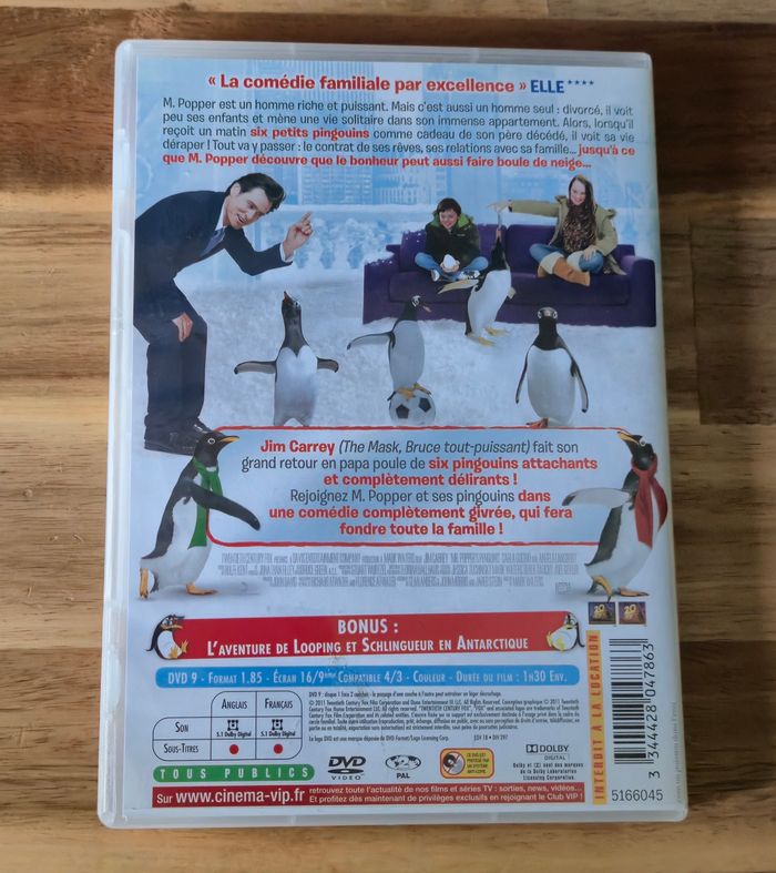 Dvd M.Popper et ses pingouin - photo numéro 2