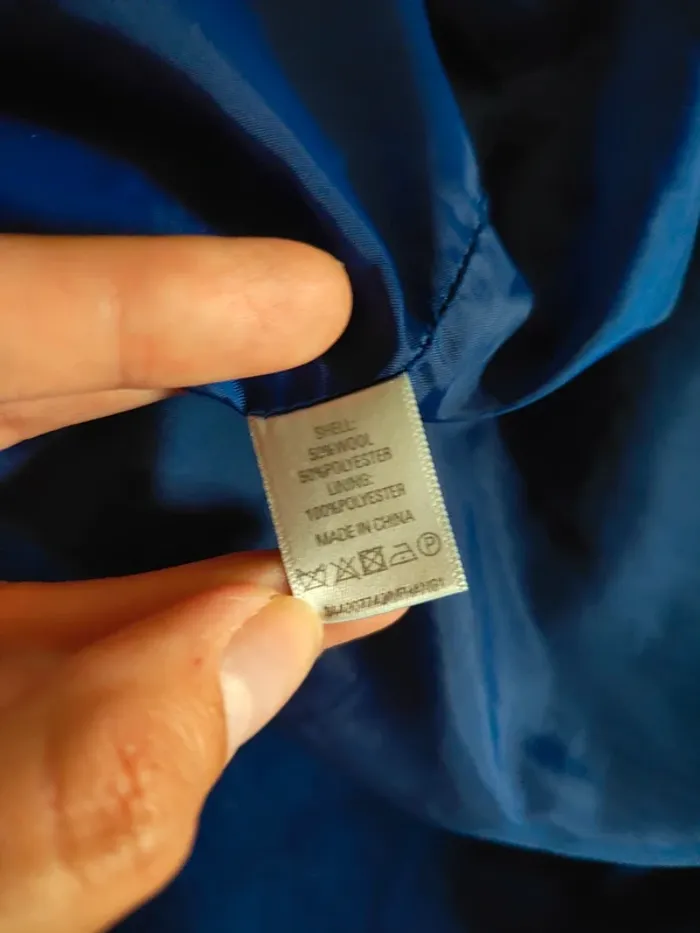 Jupe bleu électrique - taille 38 - photo numéro 3